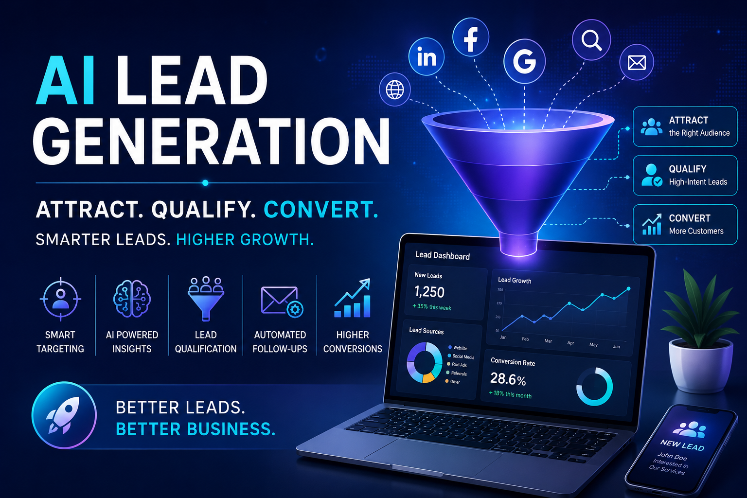 AI Lead Generation: How Smart Businesses Attract High-Quality Customers