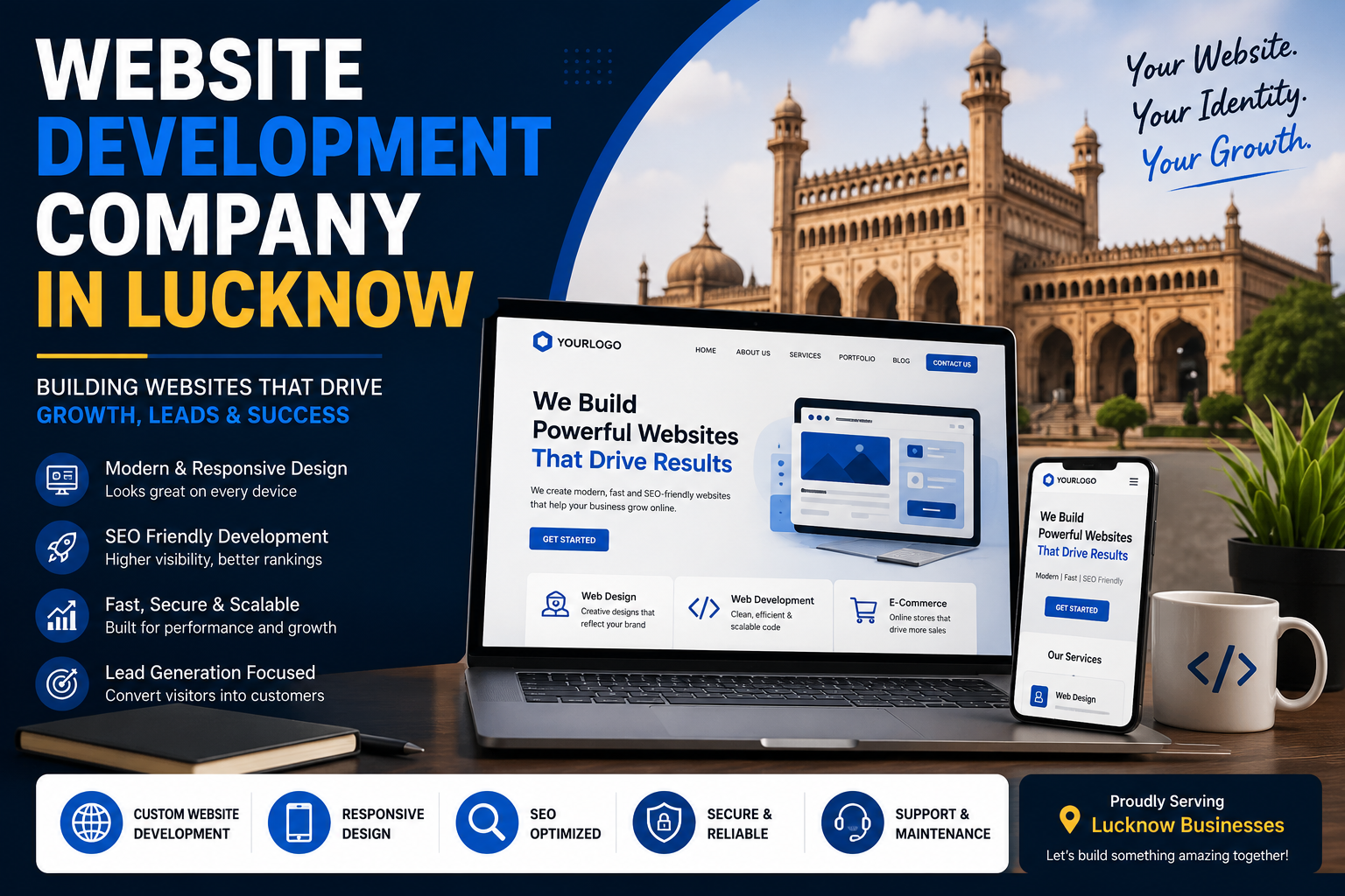 Website Development Company in Lucknow: How a Professional Website Drives Business Growth